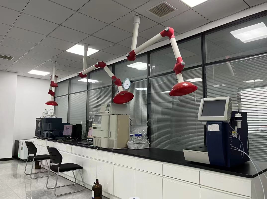 Analytical instruments in the Maiteng Pharma laboratory